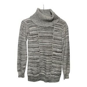Liz Claiborne Women's Gray Brown Size S 100% Cotton